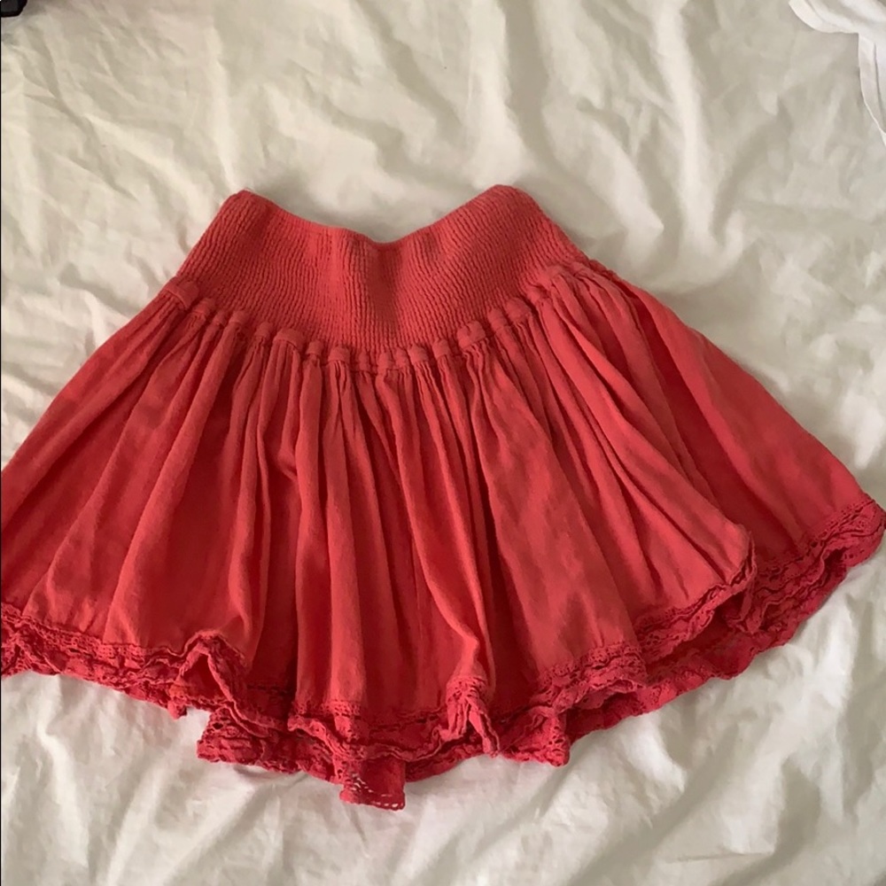 Coral skirt